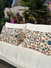 Load image into Gallery viewer, Jaipur mini flower cushion