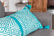 Load image into Gallery viewer, Jaipur Turquoise Cushion