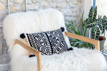 Load image into Gallery viewer, Jaipur mini monochrome cushion