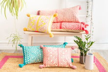 Load image into Gallery viewer, Jaipur pastel x create and wild cushion