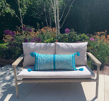 Load image into Gallery viewer, Jaipur Turquoise Cushion